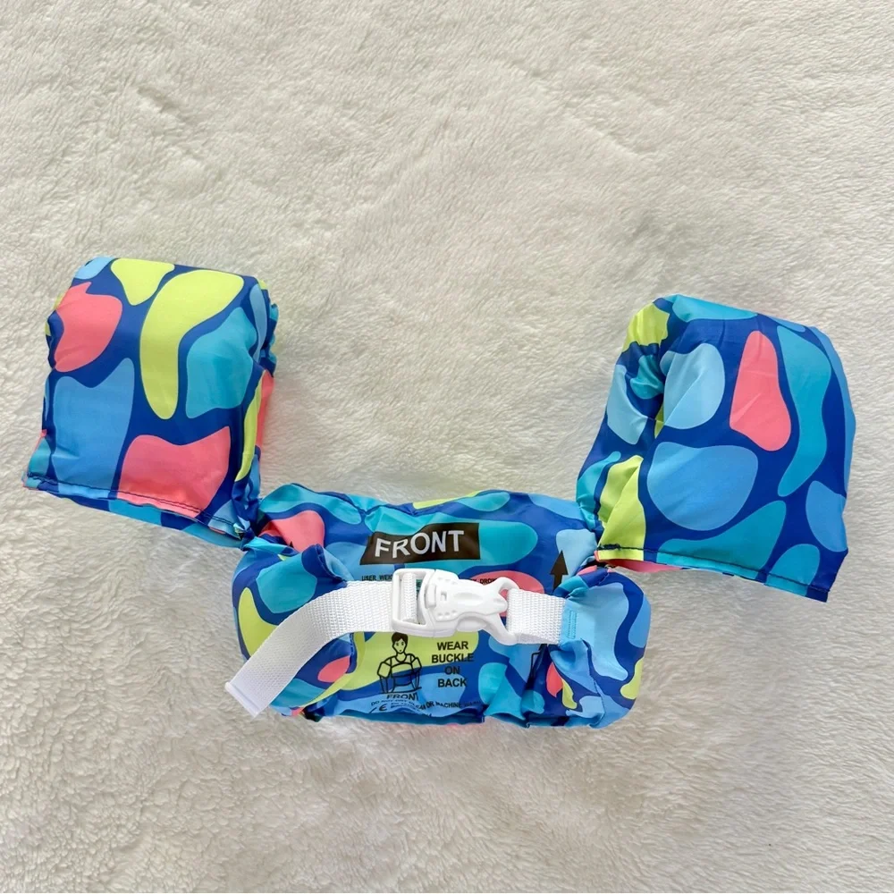 Toddler Puddle Jumper Swim Aid Abstract Blue Print